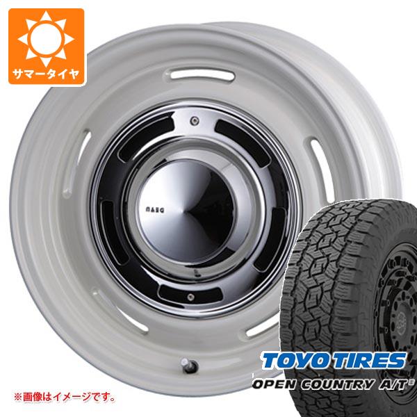 【タイヤ交換対象】サマータイヤ 215/70R16 100T トーヨー オープンカントリー A/T3 ブラックレター クリムソン ディーンクロスカントリー 6.5-16 タイヤホイール4本セット|タイヤマックス