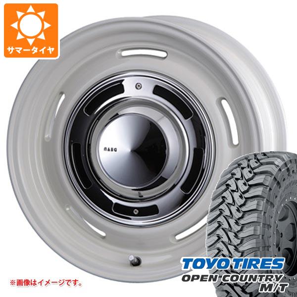 【タイヤ交換対象】RAV4 50系用 サマータイヤ トーヨー オープンカントリー M/T LT225/75R16 103/100Q ホワイトレター クリムソン ディーンクロスカントリー 6.5-16 タイヤホイール4本セット|タイヤマックス