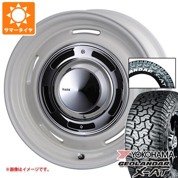【タイヤ交換対象】トヨタ RAV4 50系用 2026年製 サマータイヤ ヨコハマ ジオランダー X-AT G016 225/70R16 103S ホワイトレター クリムソン ディーンクロスカントリー 6.5-16 タイヤホイール4本セット