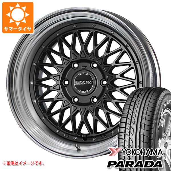 【タイヤ交換対象】ハイエース 200系用 サマータイヤ ヨコハマ パラダ PA03 225/50R18C 107/105H ブラックレター エセックス ENCM 2P 7.5-18 タイヤホイール4本セット