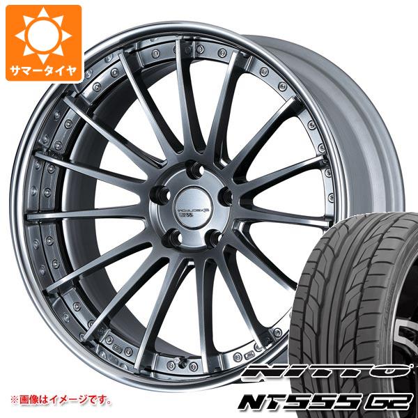 【タイヤ交換対象】トヨタ 40系アルファード用 サマータイヤ ニットー NT555 G2 245/45R20 103W XL SSR エグゼキューター CV04 8.0-20 タイヤホイール4本セット