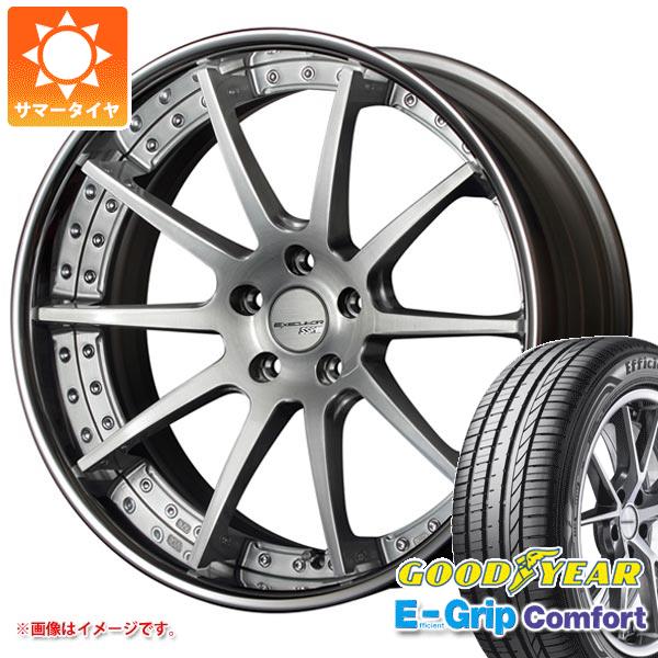 【タイヤ交換対象】サマータイヤ 215/35R19 85W XL グッドイヤー エフィシエントグリップコンフォート SSR エグゼキューター CV01 8.0-19 タイヤホイール4本セット 217,000円