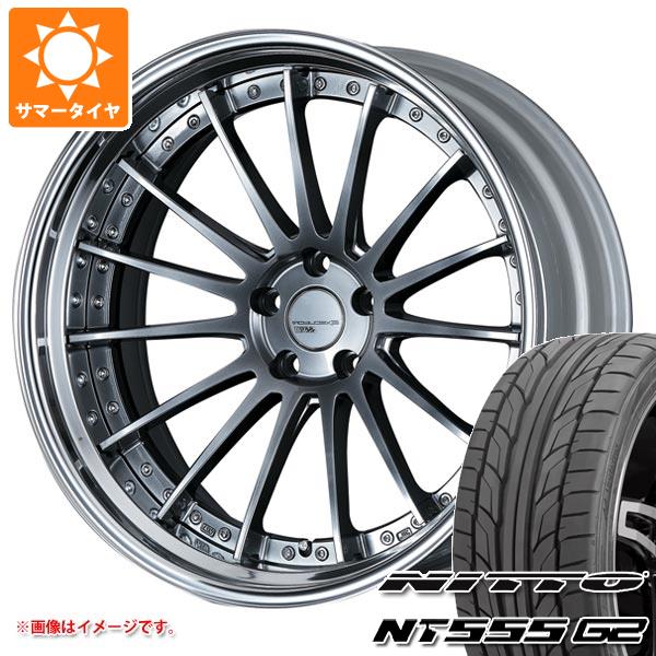 【タイヤ交換対象】トヨタ 40系アルファード用 サマータイヤ ニットー NT555 G2 245/45R20 103W XL SSR エグゼキューター CV04S 8.0-20 タイヤホイール4本セット