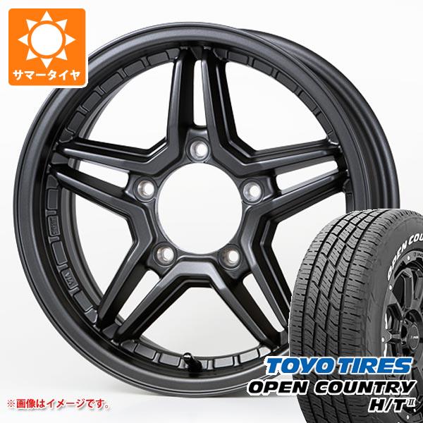【タイヤ交換対象】スズキ ジムニー JB64W用 2026年製 サマータイヤ トーヨー オープンカントリー H/T2 215/70R16 100H ホワイトレター ジャオス エクセル JX3 5.5-16 タイヤホイール4本セット|タイヤマックス