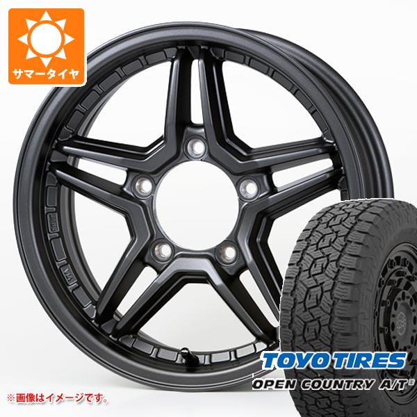 【タイヤ交換対象】5本セット ジムニー JB64W用 サマータイヤ トーヨー オープンカントリー A/T3 215/70R16 100T ジャオス エクセル JX3 5.5-16 タイヤホイール5本セット｜タイヤマックス