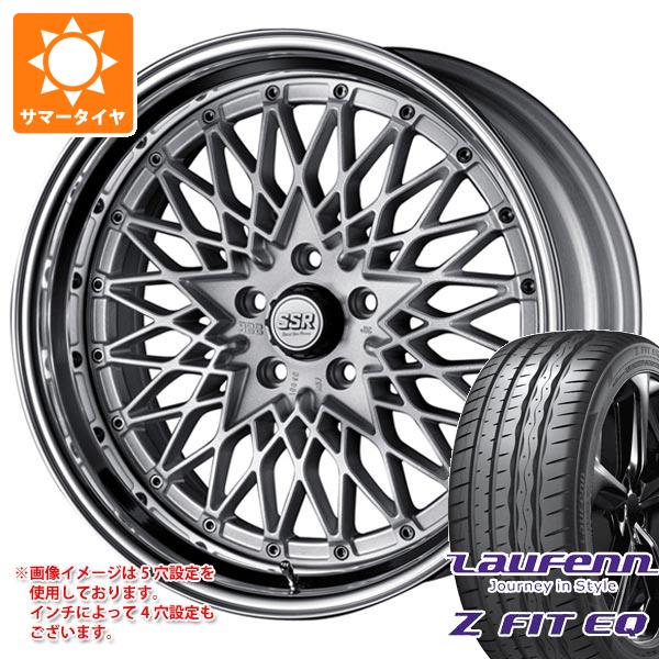 【タイヤ交換対象】サマータイヤ 245/45R19 102Y XL ラウフェン Zフィット EQ LK03 SSR フォーミュラ メッシュ 8.5-19 タイヤホイール4本セット
