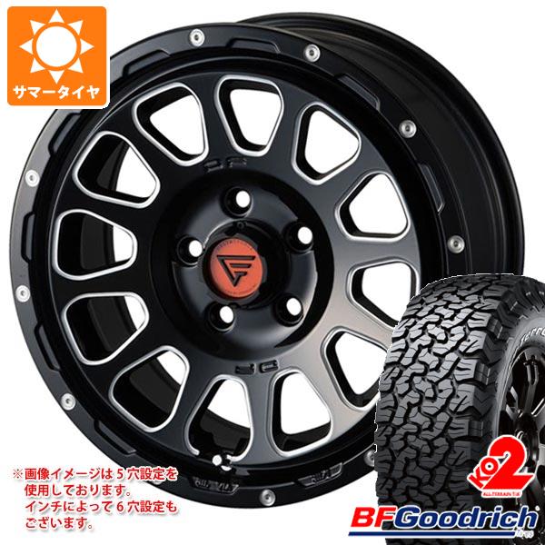 【タイヤ交換対象】ジープ ラングラー JK/JL系用 サマータイヤ BFグッドリッチ オールテレーンT/A KO2 35x12.50R17LT 121R ホワイトレター デルタフォース オーバル タイヤホイール4本セット