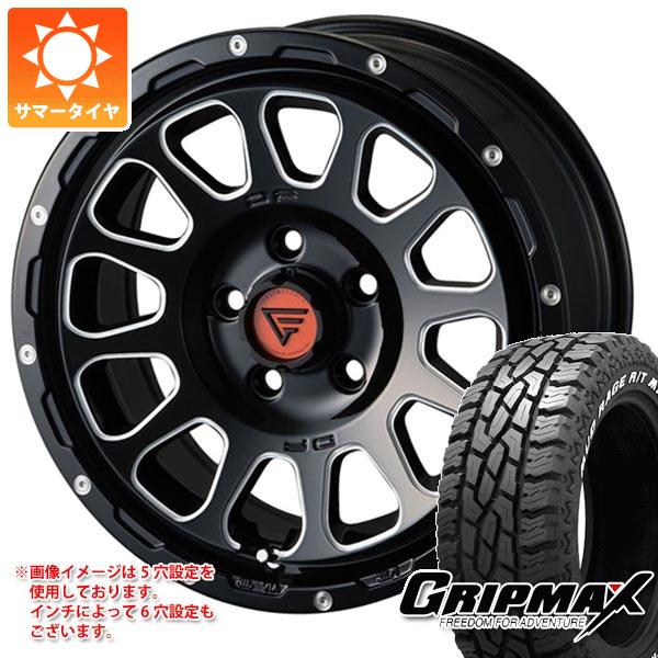【タイヤ交換対象】サマータイヤ 215/70R16 100/97R グリップマックス マッドレイジ R/T MAX ホワイトレター デルタフォース オーバル 7.0-16 タイヤホイール4本セット