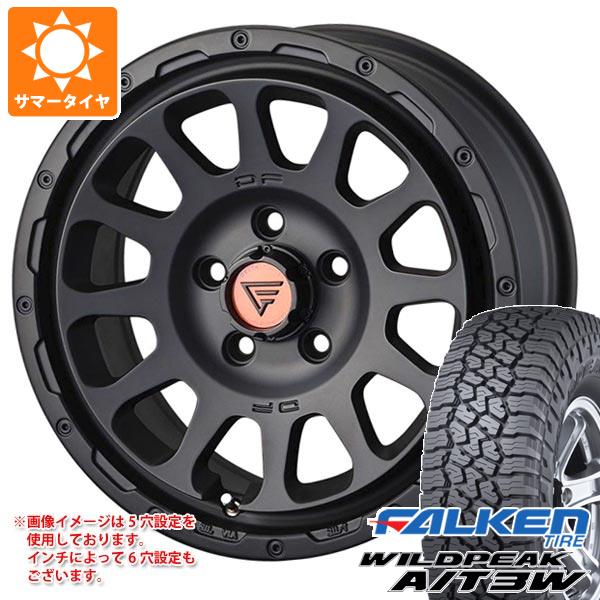 【タイヤ交換対象】ジープ ラングラー JK/JL系用 サマータイヤ ファルケン ワイルドピーク A/T3W 35x12.50R17 121Q デルタフォース オーバル タイヤホイール4本セット