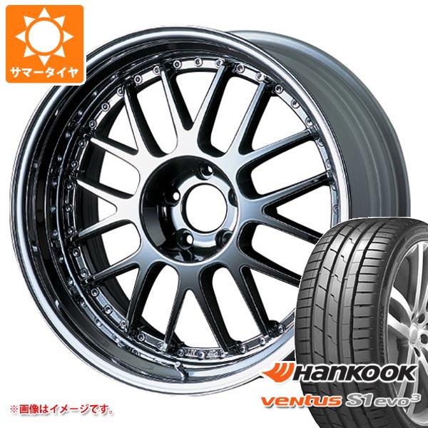 【タイヤ交換対象】サマータイヤ 235/35R19 (91Y) XL ハンコック ベンタス S1 エボ3 K127 SSR プロフェッサー MS1 8.0-19 タイヤホイール4本セット