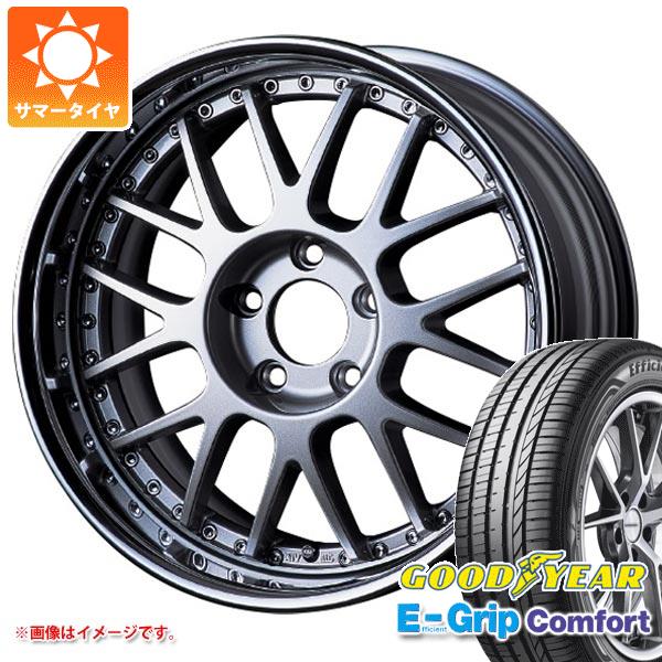 【タイヤ交換対象】サマータイヤ 215/40R17 87W XL グッドイヤー エフィシエントグリップコンフォート SSR プロフェッサー MS1R 7.0-17 タイヤホイール4本セット|タイヤマックス