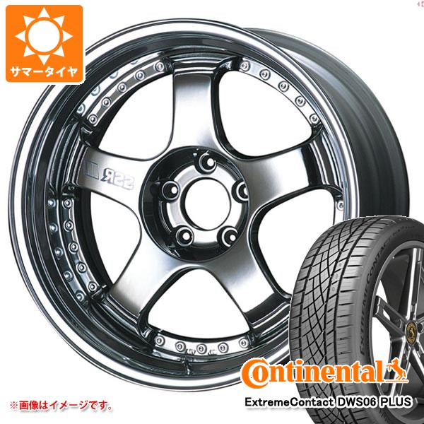 【タイヤ交換対象】サマータイヤ 225/45R19 92W コンチネンタル エクストリームコンタクト DWS06 プラス SSR プロフェッサー SP1 8.0-19 タイヤホイール4本セット|タイヤマックス