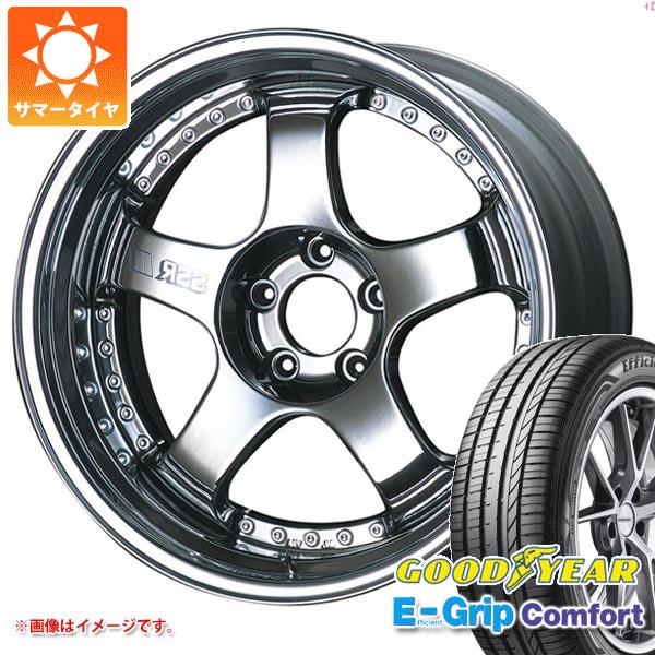 【タイヤ交換対象】サマータイヤ 235/35R19 91W XL グッドイヤー エフィシエントグリップコンフォート SSR プロフェッサー SP1 8.0-19 タイヤホイール4本セット