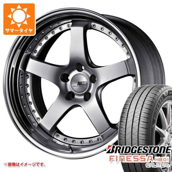 【タイヤ交換対象】サマータイヤ 235/45R18 98W XL ブリヂストン フィネッサ HB01 SSR プロフェッサー SP4 8.0-18 タイヤホイール4本セット｜タイヤマックス