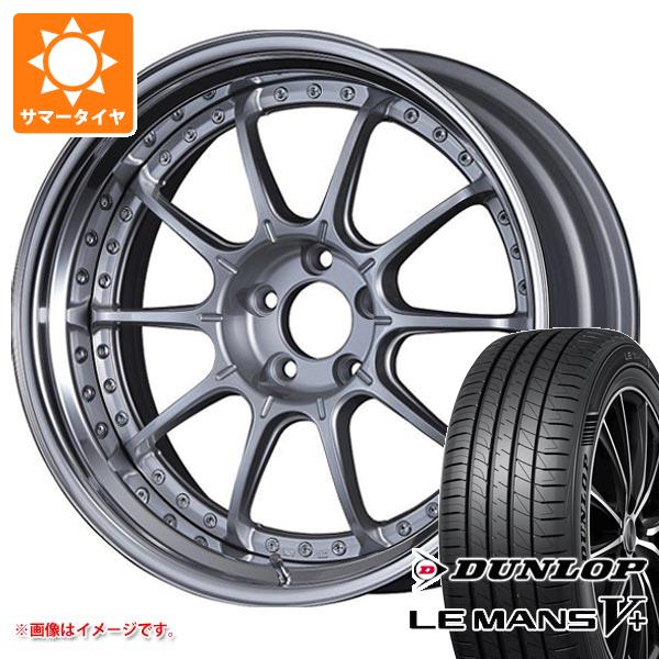 【タイヤ交換対象】サマータイヤ 245/50R18 100W ダンロップ ルマン5 LM5+ SSR プロフェッサー SP5 8.0-18 タイヤホイール4本セット
