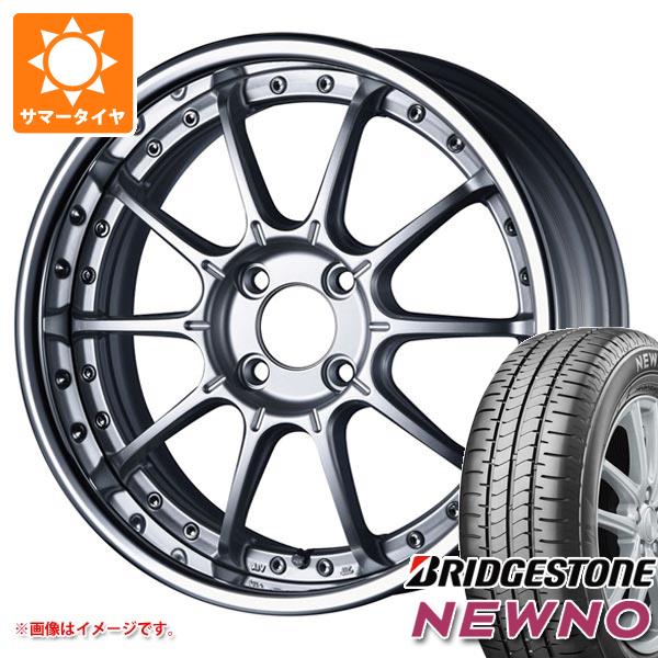 【タイヤ交換対象】サマータイヤ 195/45R16 84V XL ブリヂストン ニューノ SSR プロフェッサー SP5R 6.5-16 タイヤホイール4本セット