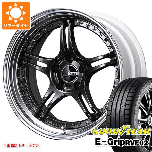 【タイヤ交換対象】サマータイヤ 185/55R16 83V グッドイヤー エフィシエントグリップ RVF02 SSR プロフェッサー SPX 6.0-16 タイヤホイール4本セット