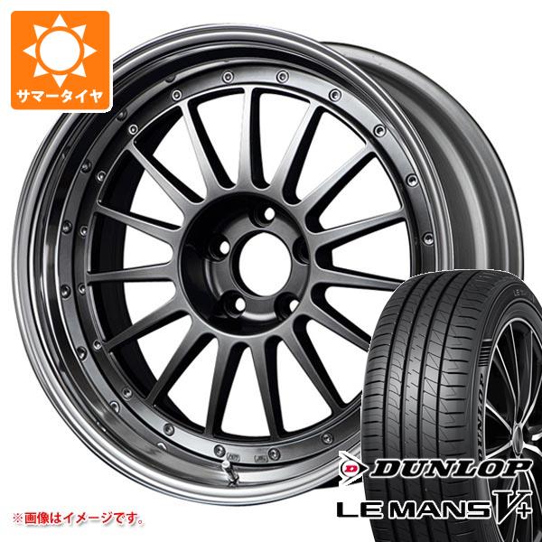 【タイヤ交換対象】サマータイヤ 245/50R18 100W ダンロップ ルマン5 LM5+ SSR プロフェッサー TF1 8.0-18 タイヤホイール4本セット