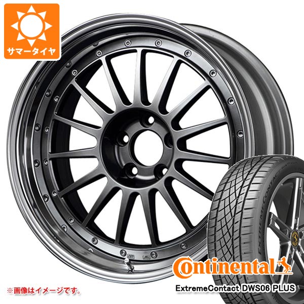 【タイヤ交換対象】サマータイヤ 225/45R19 92W コンチネンタル エクストリームコンタクト DWS06 プラス SSR プロフェッサー TF1 8.0-19 タイヤホイール4本セット|タイヤマックス