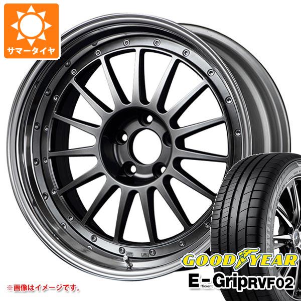 【タイヤ交換対象】サマータイヤ 215/45R18 93W XL グッドイヤー エフィシエントグリップ RVF02 SSR プロフェッサー TF1 7.5-18 タイヤホイール4本セット