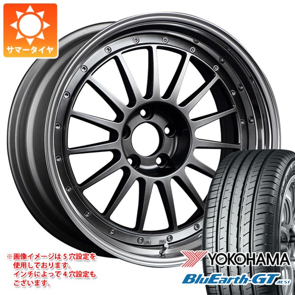 【タイヤ交換対象】サマータイヤ 215/40R18 89W XL ヨコハマ ブルーアースGT AE51 SSR プロフェッサー TF1 7.5-18 タイヤホイール4本セット