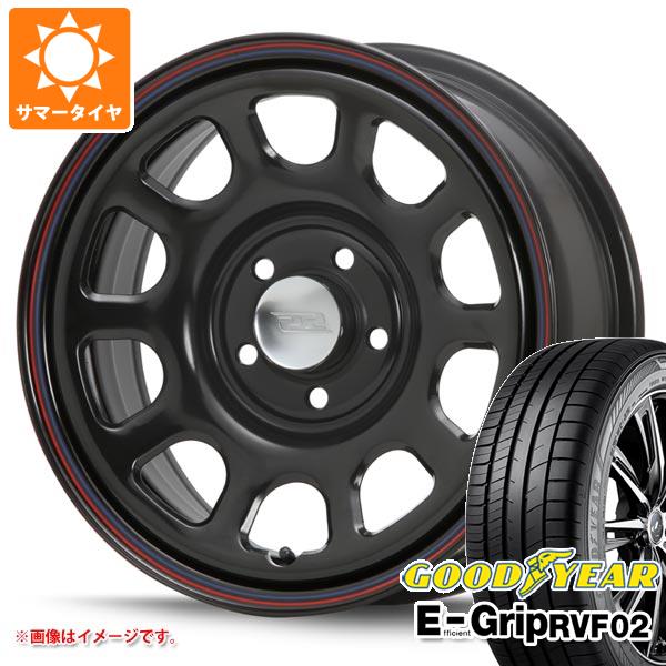【タイヤ交換対象】サマータイヤ 215/65R16 98H グッドイヤー エフィシエントグリップ RVF02 MLJ デイトナ SS 新型デリカD5対応 7.0-16 タイヤホイール4本セット｜タイヤマックス