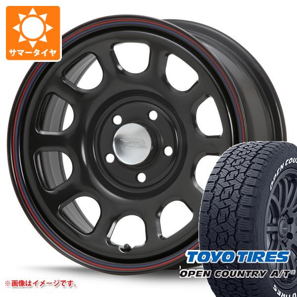 【タイヤ交換対象】エクリプスクロス GK系用 2026年製 サマータイヤ トーヨー オープンカントリー A/T3 215/70R16 100T ホワイトレター MLJ デイトナ SS 7.0-16 タイヤホイール4本セット|タイヤマックス