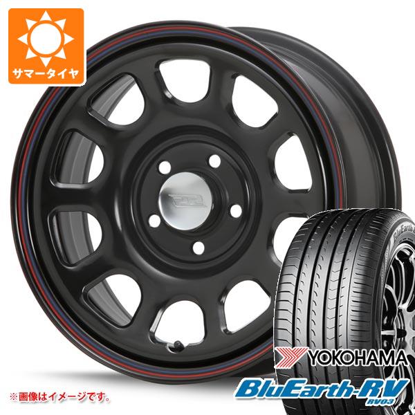 【タイヤ交換対象】2026年製 サマータイヤ 215/65R16 98H ヨコハマ ブルーアースRV RV03 MLJ デイトナ SS 新型デリカD5対応 7.0-16 タイヤホイール4本セット