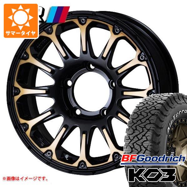 【タイヤ交換対象】5本セット ジムニーシエラ JB74W用 2026年製 サマータイヤ BFグッドリッチ オールテレーンT/A KO3 LT215/70R16 100/97S ホワイトレター SSR ディバイド FT 5.5-16 タイヤホイール5本セット｜タイヤマックス