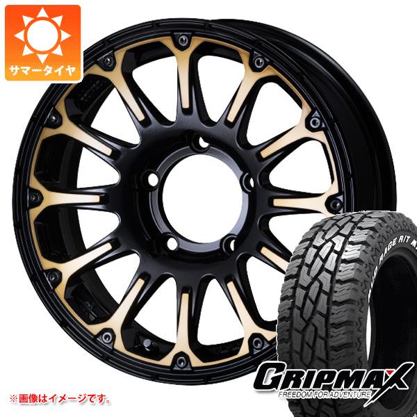 【タイヤ交換対象】ジムニー JB64W用 サマータイヤ グリップマックス マッドレイジ R/T MAX LT215/70R16 100/97R ホワイトレター SSR ディバイド FT 5.5-16 タイヤホイール4本セット｜タイヤマックス 106,095円