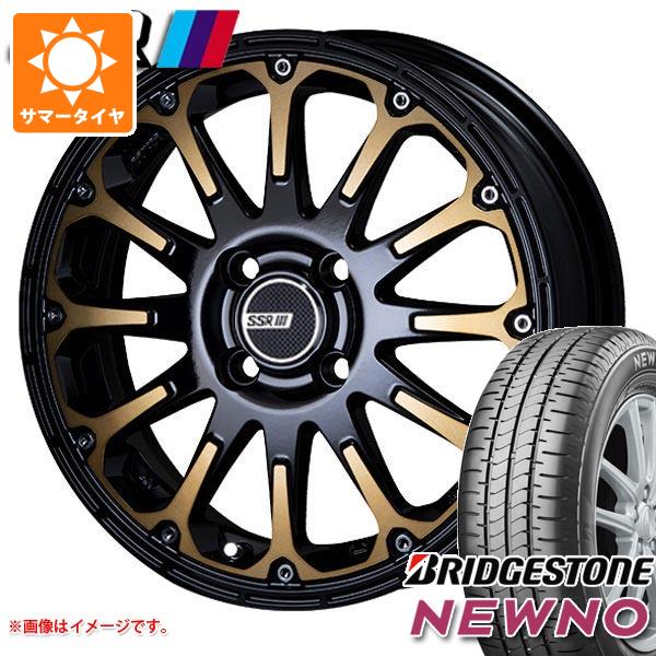 【タイヤ交換対象】サマータイヤ 165/60R15 77H ブリヂストン ニューノ SSR ディバイド FT 5.0-15 タイヤホイール4本セット|タイヤマックス