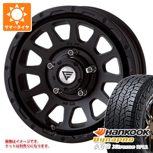 【タイヤ交換対象】5本セット スズキ ジムニーノマド JC74W用 2026年製 サマータイヤ ハンコック ダイナプロAT2 エクストリーム RF12 215/70R16 100T ホワイトレター デルタフォース オーバル 6.0-16 タイヤホイール5本セット｜タイヤマックス