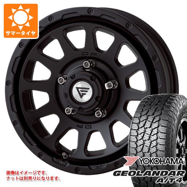 【タイヤ交換対象】5本セット スズキ ジムニーシエラ JB74W用 2026年製 サマータイヤ ヨコハマ ジオランダー A/T4 G018 235/70R16 106T アウトラインホワイトレター デルタフォース オーバル 6.0-16 タイヤホイール5本セット｜タイヤマックス