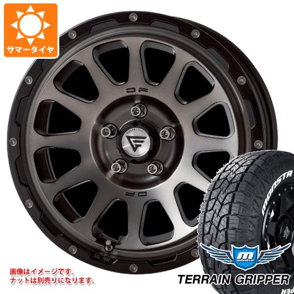 サマータイヤ 265/70R17 115T モンスタ テレーングリッパー ホワイトレター デルタフォース オーバル 8.0-17 タイヤホイール4本セット|タイヤマックス