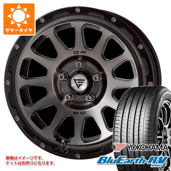 【タイヤ交換対象】T31エクストレイル用 2026年製 サマータイヤ ヨコハマ ブルーアースRV RV03 215/65R16 98H デルタフォース オーバル 7.0-16 タイヤホイール4本セット|タイヤマックス