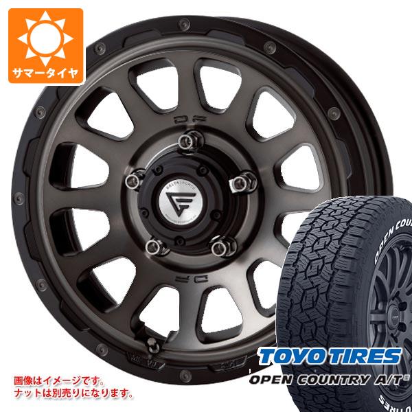 【タイヤ交換対象】5本セット ジムニーシエラ JB74W用 2026年製 サマータイヤ トーヨー オープンカントリー A/T3 215/70R16 100T ホワイトレター デルタフォース オーバル 6.0-16 タイヤホイール5本セット｜タイヤマックス