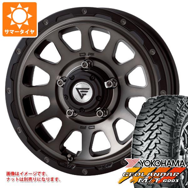 【タイヤ交換対象】5本セット ジムニー JB64W用 2026年製 サマータイヤ ヨコハマ ジオランダー M/T G003 LT215/70R16 100/ 97Q デルタフォース オーバル 5.5-16 タイヤホイール5本セット
