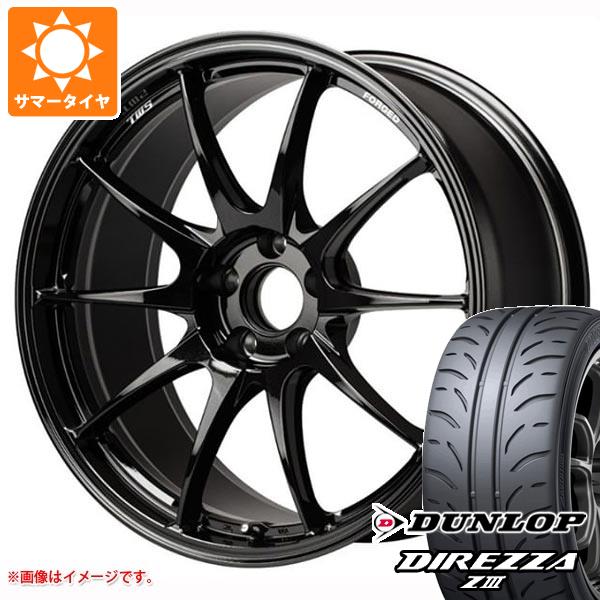【タイヤ交換対象】サマータイヤ 265/35R18 93W ダンロップ ディレッツァ Z3 TWS モータースポーツ RS317 9.5-18 タイヤホイール4本セット｜タイヤマックス