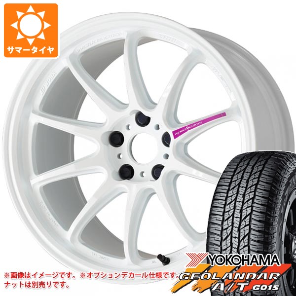 【タイヤ交換対象】2026年製 サマータイヤ 165/60R15 77H ヨコハマ ジオランダー A/T G015 ブラックレター ワーク エモーション ZR10 5.0-15 タイヤホイール4本セット