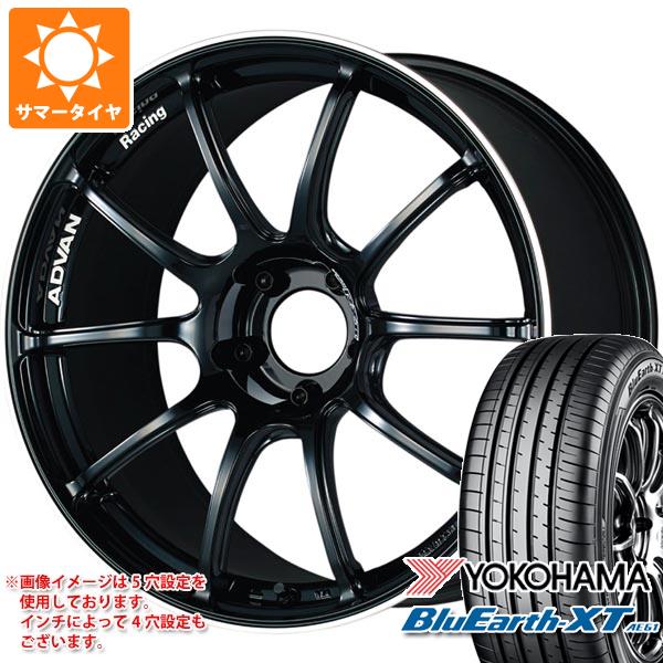 【タイヤ交換対象】サマータイヤ 215/60R17 96H ヨコハマ ブルーアースXT AE61 アドバンレーシング RZ2 7.5-17 タイヤホイール4本セット|タイヤマックス