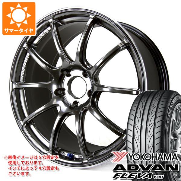 【タイヤ交換対象】サマータイヤ 205/55R16 91W ヨコハマ アドバン フレバ V701 アドバンレーシング RZ2 7.0-16 タイヤホイール4本セット｜タイヤマックス