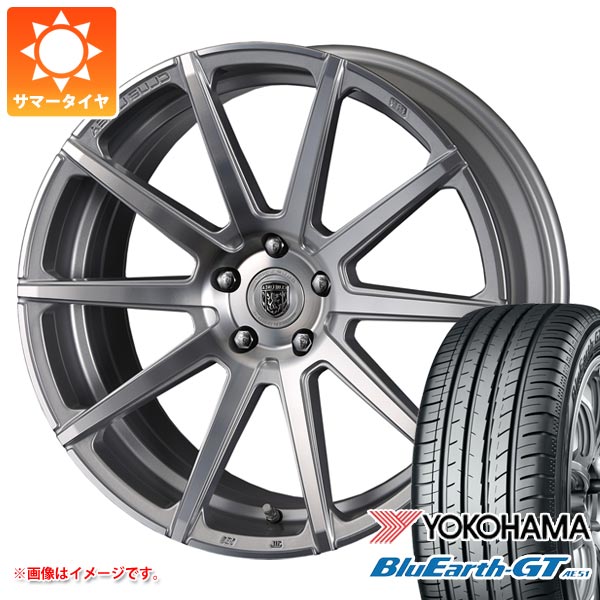 【タイヤ交換対象】サマータイヤ 245/40R19 98W XL ヨコハマ ブルーアースGT AE51 クリムソン クラブリネア マルディーニ FF 8.0-19 タイヤホイール4本セット|タイヤマックス
