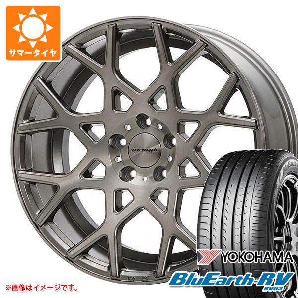 【タイヤ交換対象】サマータイヤ 245/40R19 98W XL ヨコハマ ブルーアースRV RV03 MLJ ハイペリオン CVZ 8.5-19 タイヤホイール4本セット