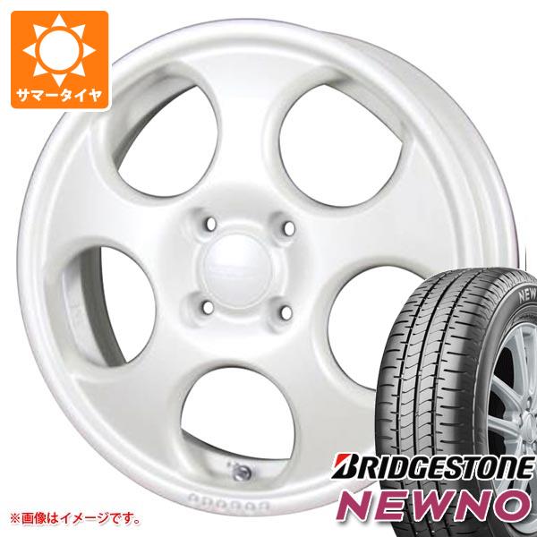 【タイヤ交換対象】エブリイバン DA17V用 2026年製 サマータイヤ ブリヂストン ニューノ 165/65R14 79S MLJ ハイペリオン ポポロ 4.5-14 タイヤホイール4本セット