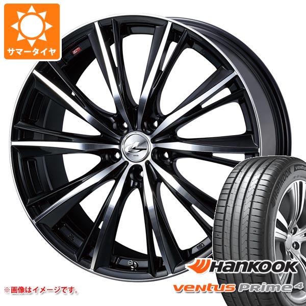 【タイヤ交換対象】サマータイヤ 225/45R17 94W XL ハンコック ベンタス プライム4 K135 レオニス WX 7.0-17 タイヤホイール4本セット