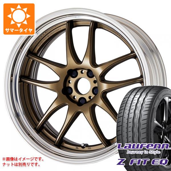【タイヤ交換対象】サマータイヤ 235/35R19 91Y XL ラウフェン Zフィット EQ LK03 ワーク エモーション CR 2P 8.0-19 タイヤホイール4本セット