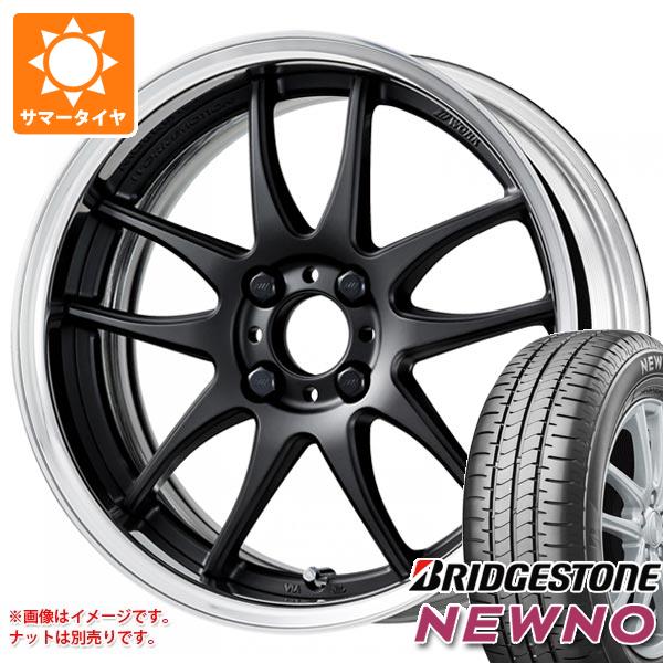【タイヤ交換対象】サマータイヤ 195/45R16 84V XL ブリヂストン ニューノ ワーク エモーション CR 2P 軽・コンパクトカー用 6.5-16 タイヤホイール4本セット