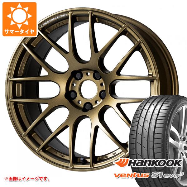 【タイヤ交換対象】サマータイヤ 245/40R19 (98Y) XL ハンコック ベンタス S1 エボ3 K127 ワーク エモーション M8R 8.5-19 タイヤホイール4本セット|タイヤマックス