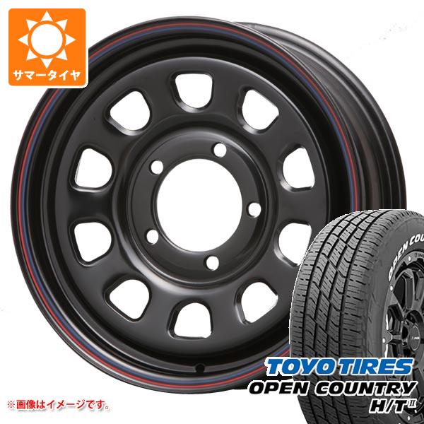 【タイヤ交換対象】スズキ ジムニーノマド JC74W用 2026年製 サマータイヤ トーヨー オープンカントリー H/T2 215/70R16 100H ホワイトレター MLJ デイトナ SS 6.0-16 タイヤホイール4本セット｜タイヤマックス 77,605円