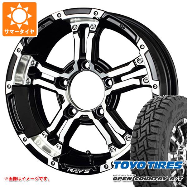 【タイヤ交換対象】5本セット ジムニー JB64W用 2026年製 サマータイヤ トーヨー オープンカントリー R/T 215/70R16 100Q ブラックレター レイズ デイトナ FDX-J 5.5-16 タイヤホイール5本セット｜タイヤマックス